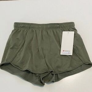 lululemon athletica Olive Athletic Shorts